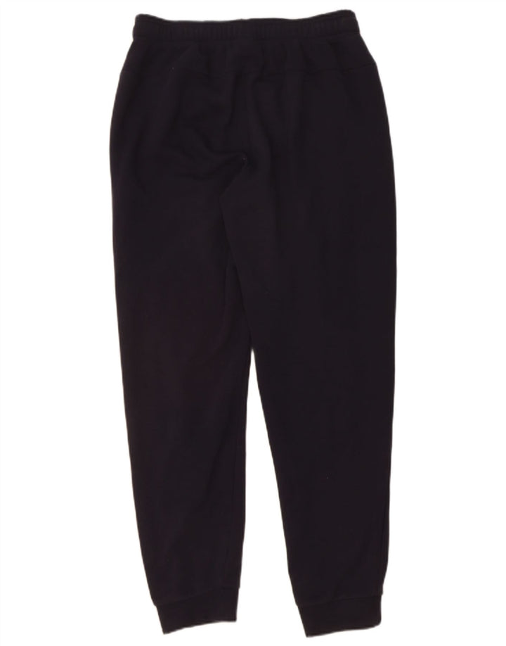 ADIDAS Mens Tracksuit Trousers Joggers Medium Navy Blue Cotton