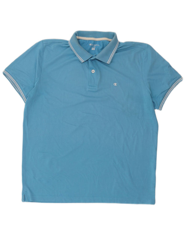 Champion Herre Easy Fit Polo Shirt Large Blue