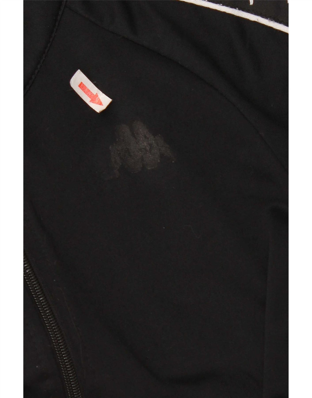 Kappa Herre grafisk træningsdragt Top jakke Lille sort polyester