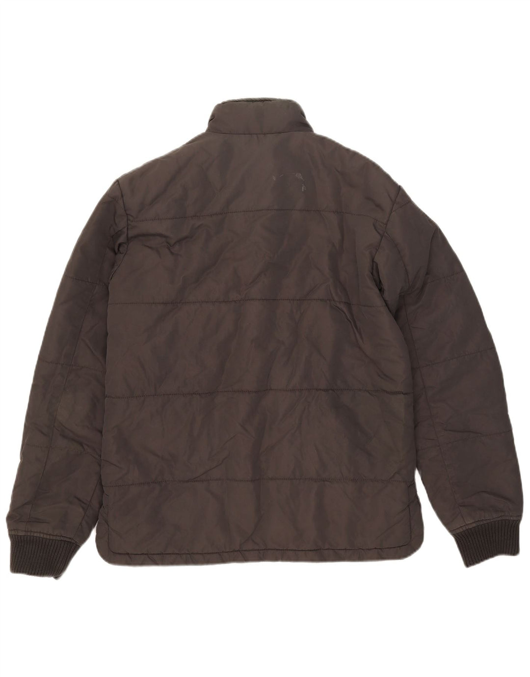 Armani Jeans Polstret jakke til mænd EU 48 Medium Grå Polyamid