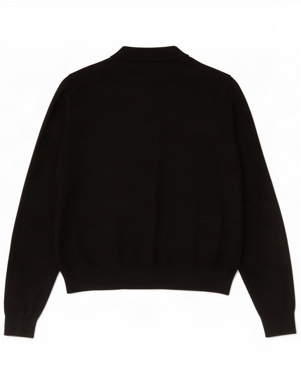 Marks & Spencer Dame Cardigan Sweater UK 16 Large Black Viscose