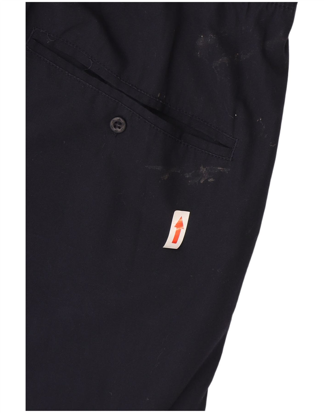 Adidas Herre Cargo Shorts Medium W36 Marineblå Bomuld
