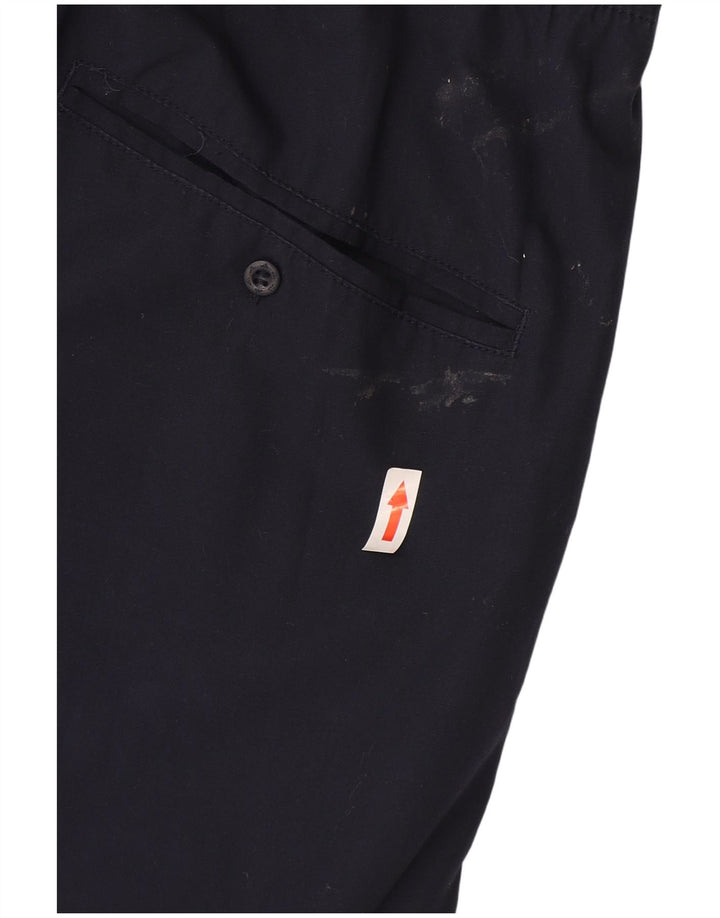 Adidas Herre Cargo Shorts Medium W36 Marineblå Bomuld