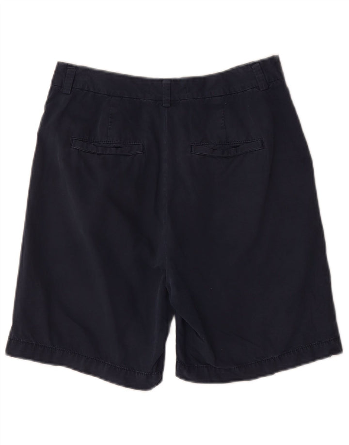 Marks & Spencer kvinders højtaljede chinoshorts W28 Medium marineblå