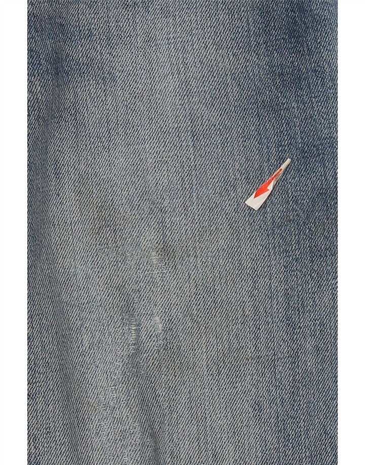 Levi's Dame 501 Straight Jeans W30 L30 Blå Bomuld