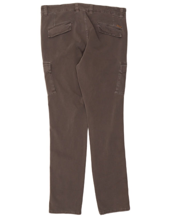 Carrera Herre Slim Cargo Bukser IT 50 Large W34 L32 Grå Bomuld