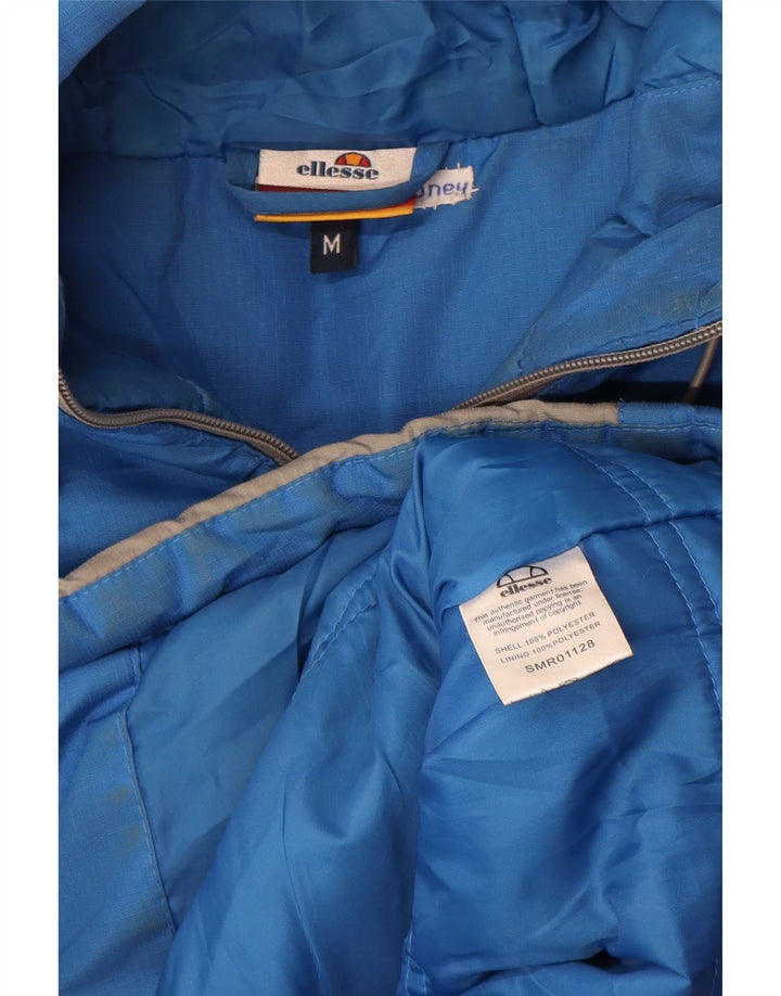 Ellesse Herre grafisk polstret jakke UK 38 Medium Flerfarvet Colourblock