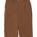 IZOD Womens Bermuda Shorts US 10 Large W34  Brown Pinstripe Polyester Vintage Izod and Second-Hand Izod from Messina Hembry 
