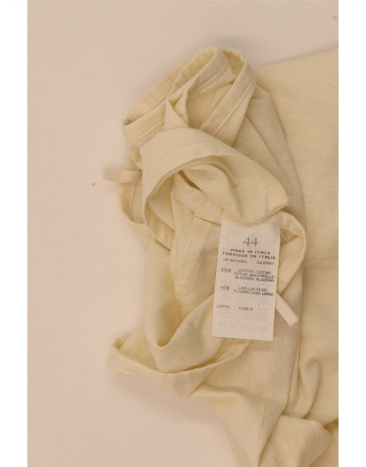 Benetton Dame Mini Wrap Nederdel IT 44 Medium W28 Beige Bomuld
