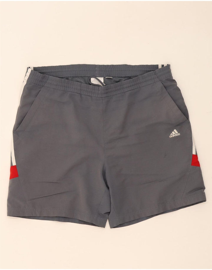 Adidas Herre Sportshorts XL Grå Colourblock Polyester