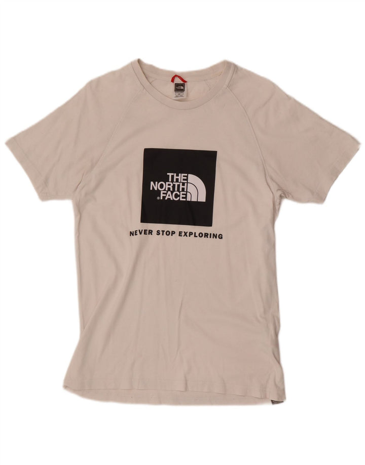 The North Face Herre grafisk T-shirt Top Lille hvid bomuld