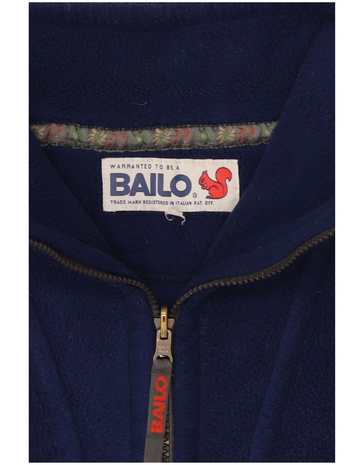 Bailo Womens Fleece Jacket UK 18 XL Navy Blue Polyester