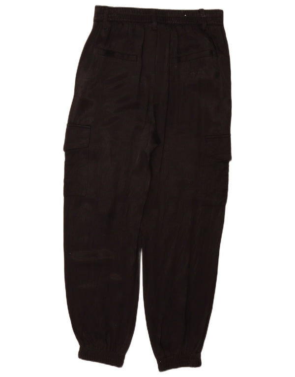 Zara Joggers Cargo Bukser Small W26 L28 Sort