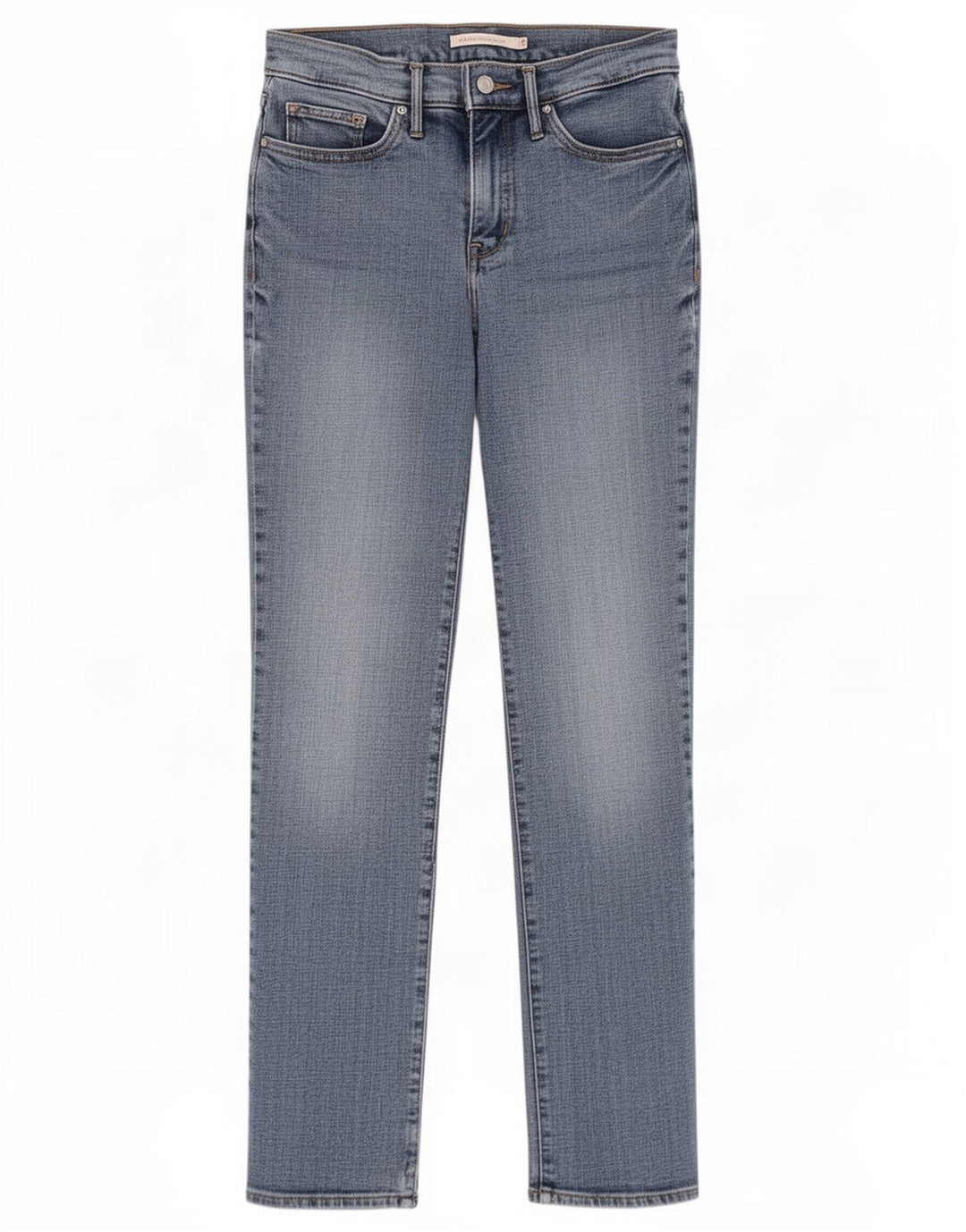 Levi's Dame 314 Shaping Straight Jeans W29 L29 Blå