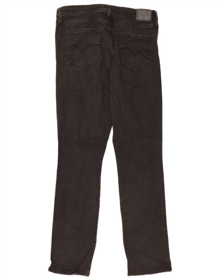 Levi's Womens 724 High Rise Bootcut Jeans W32 L32 Sort