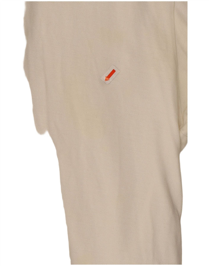 KAPPA Mens Polo Shirt 2XL White Cotton