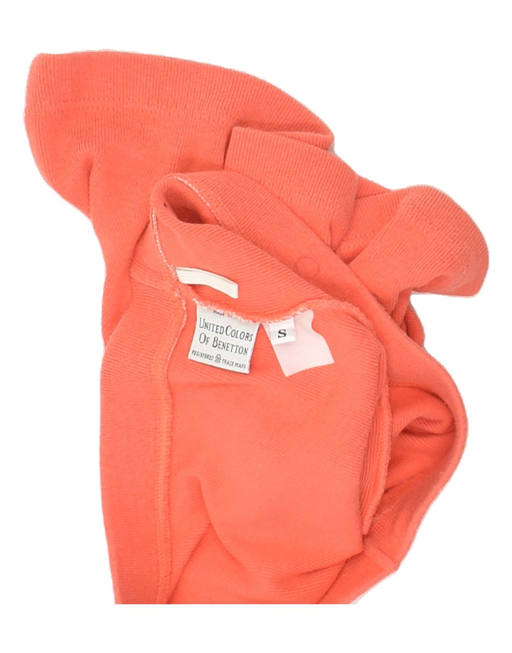 BENETTON Womens Knit Pencil Skirt UK 8 Small W24  Orange | Vintage Benetton | Thrift | Second-Hand Benetton | Used Clothing | Messina Hembry 