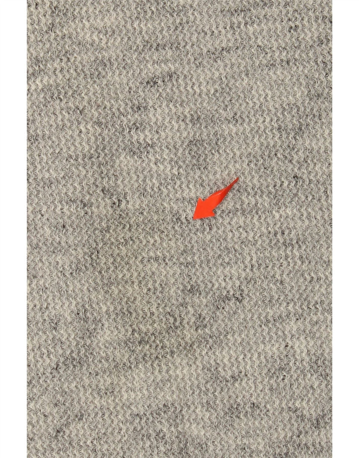 SUPERDRY Herre sweater med rund hals 3XL Grå Flecked Bomuld