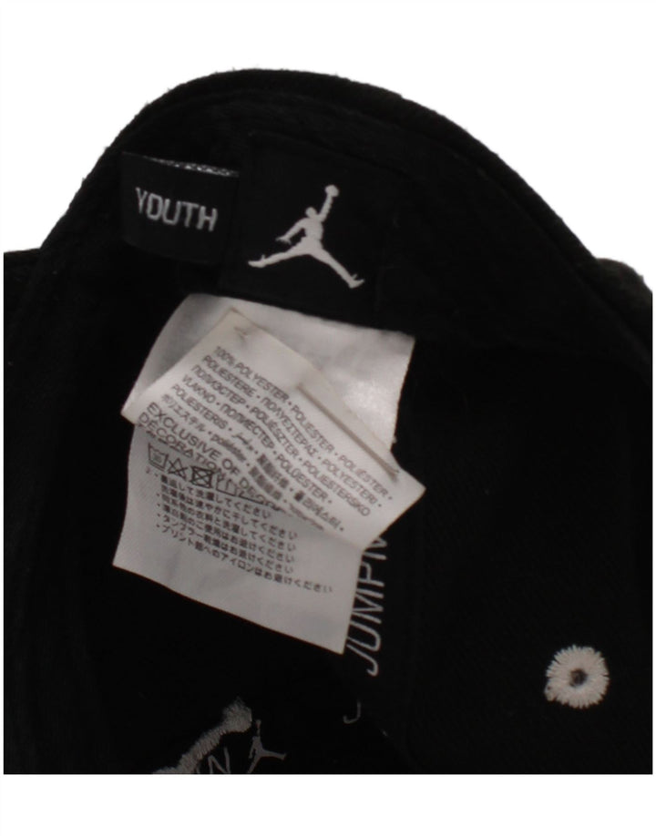 Jordan Boys grafisk baseballkasket One Size sort polyester