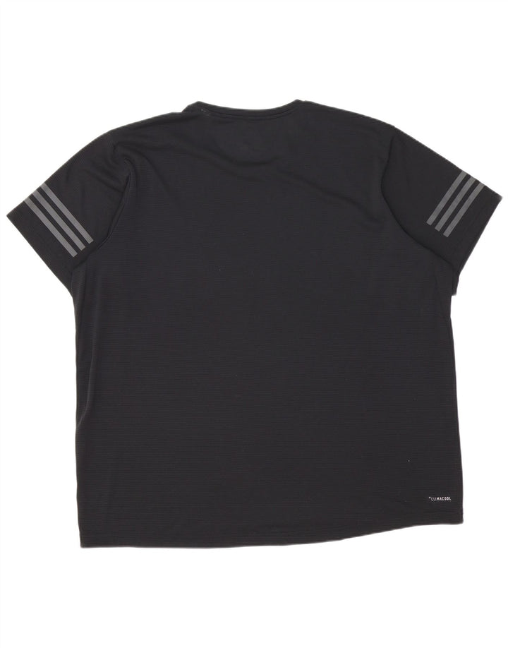 Adidas Herre Climacool T-Shirt Top 2XL Sort