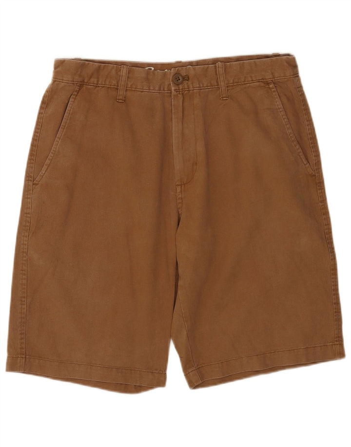 Eddie Bauer Herre Chino Shorts W33 Medium Brun Bomuld