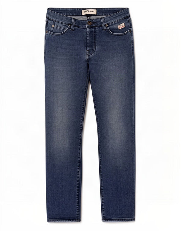 Roy Rogers Mens Slim Jeans W32 L27 Blue Cotton