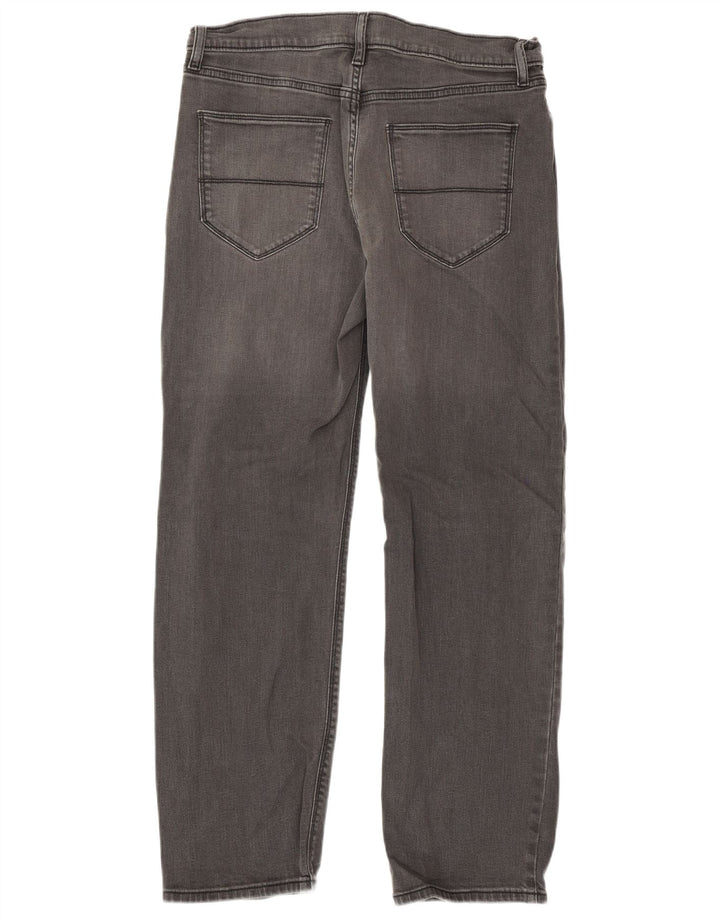Marks & Spencer Straight Jeans til mænd W32 L29 Grå bomuld