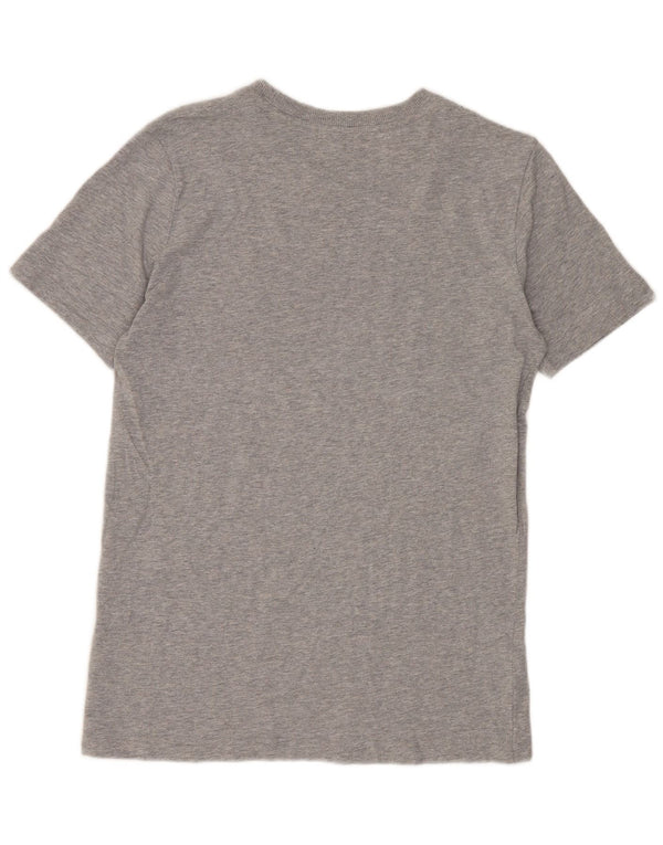 Adidas drenge grafisk t-shirt top 13-14 år grå bomuld