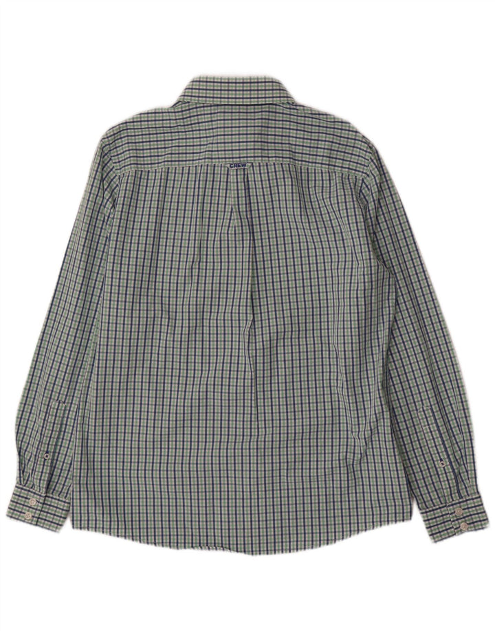 Crew Clothing Herre Classic Fit skjorte Medium Green Gingham Cotton