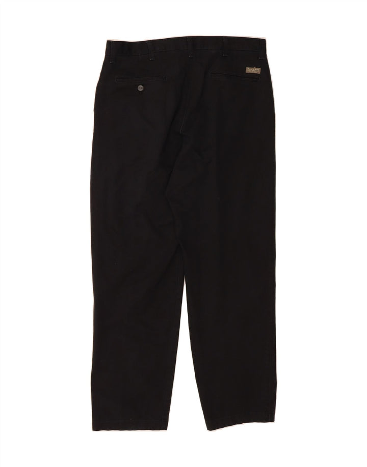LEE Mens Straight Chino Trousers W34 L29 Black Vintage Lee and Second-Hand Lee from Messina Hembry 