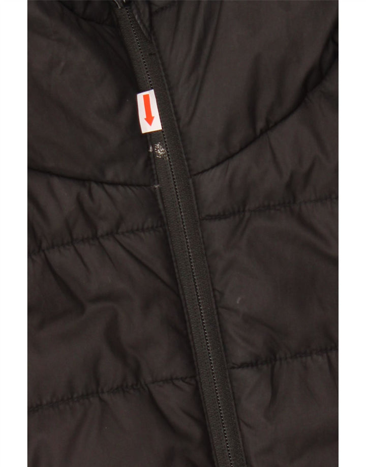 Puma Herre hættepolstret jakke UK 40 Stor sort polyester