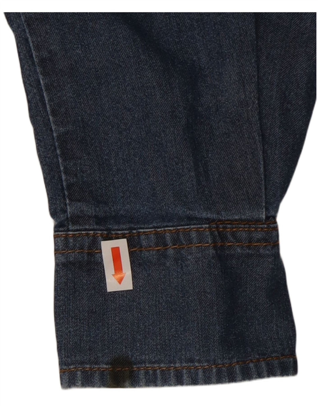 BOOSLEY Dame Denim Shirt UK 12 Medium Blue Cotton