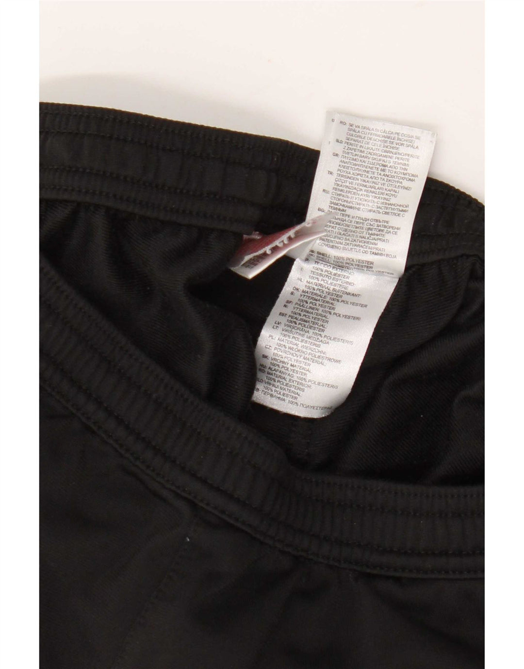 Adidas Drenge Træningsdragt Bukser Joggers 11-12 År Sort Polyester