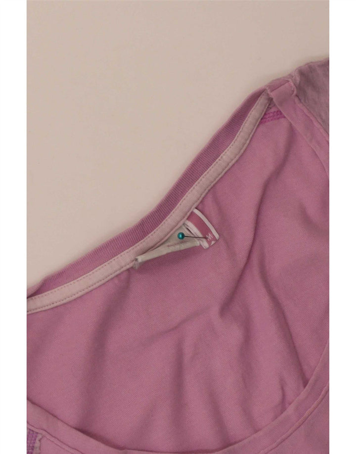 Champion Dame Grafisk T-Shirt Top UK 12 Medium Pink