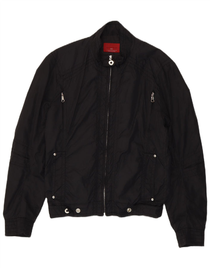 ZARA Herre Utility Jacket UK 38 Medium Sort