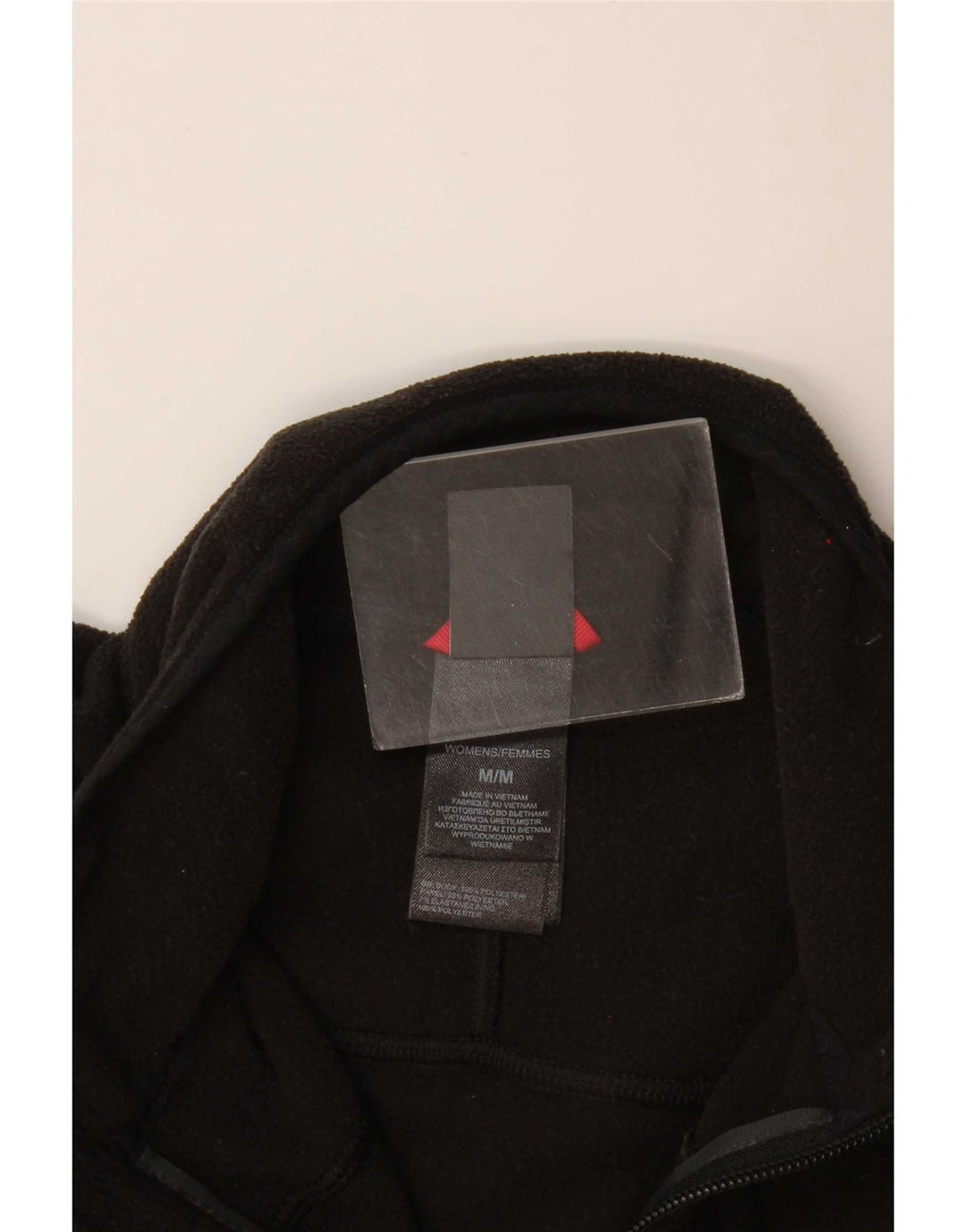 The North Face Dame Fleece Gilet UK 12 Medium Sort Polyester