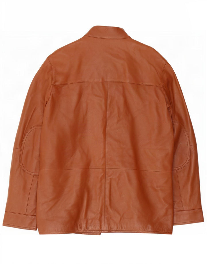 Lakeland Herre Læderjakke IT 42 XL Brun