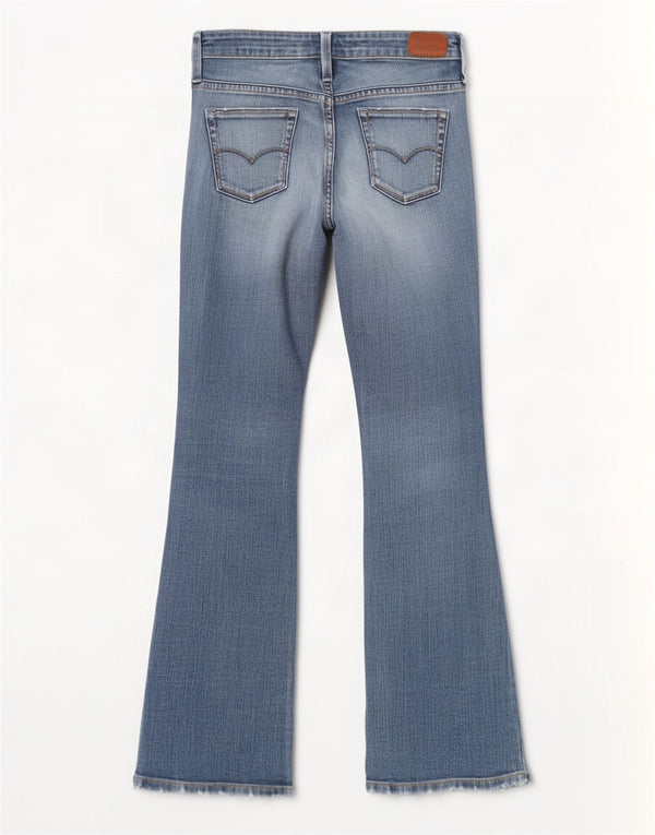 Levi's Dame 565 Bootcut Jeans W25 L29 Blå Bomuld