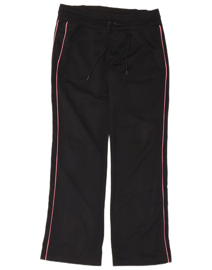 Nike træningsdragtsbukser til kvinder UK 14 Medium Sort polyester