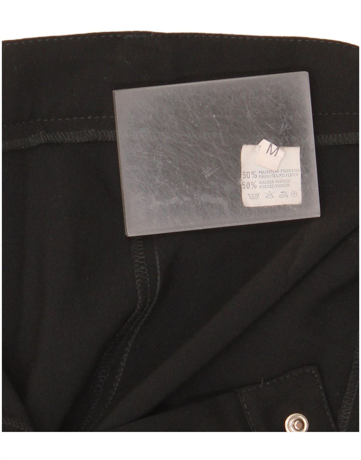 VINTAGE Dame Bootcut Chino Bukser Medium W30 L32 Sort Polyester