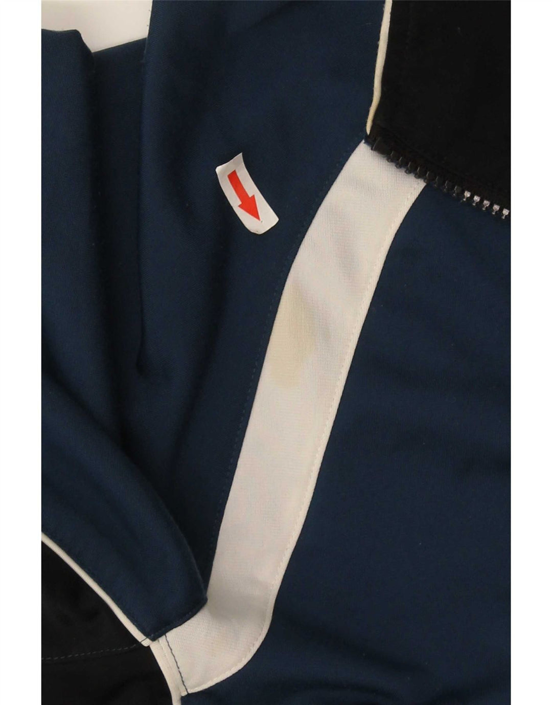 Champion Herre træningsdragt Top jakke Large Blue Colourblock Polyester