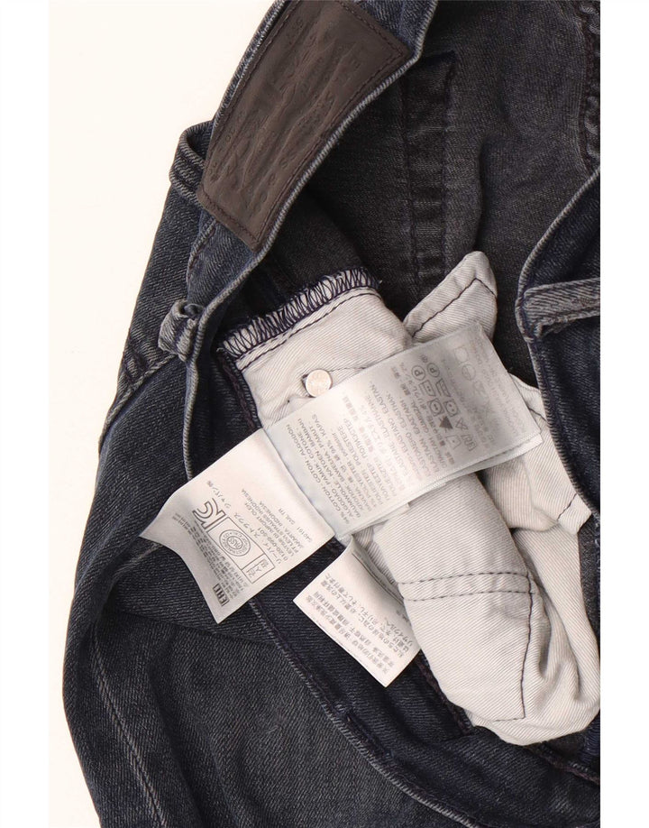 Levi's Womens 512 tilspidsede jeans W30 L30 Marineblå bomuld