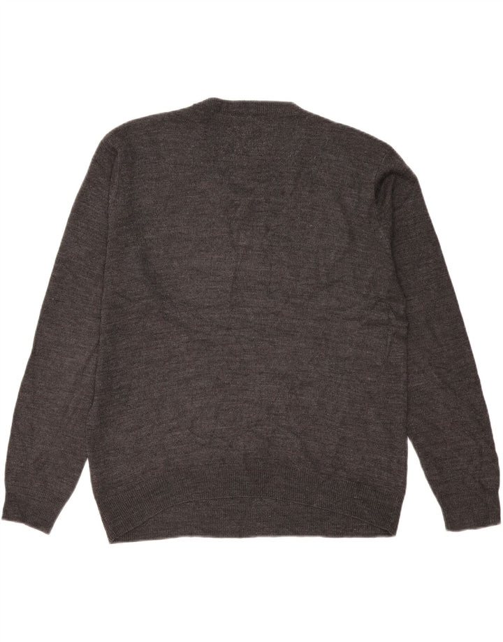 Pierre Cardin Herre V-hals sweater Stor Grå Akryl