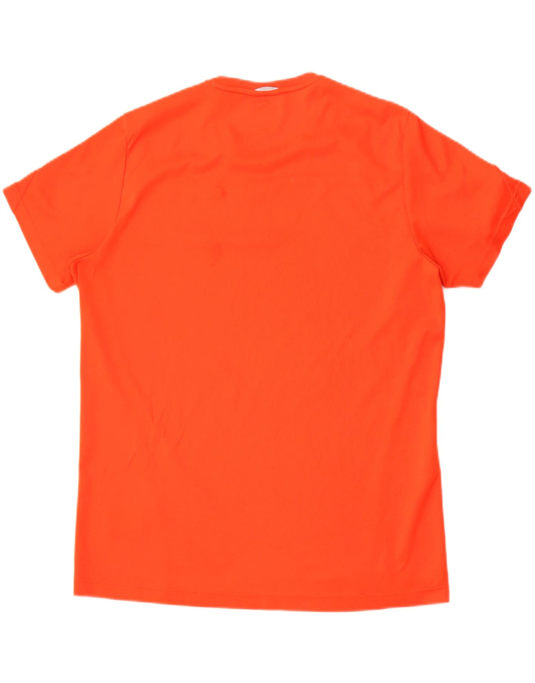 Adidas Herre Climalite T-Shirt Top Stor Orange Polyester