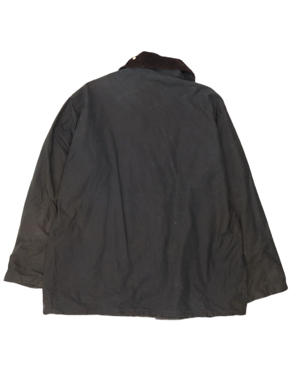 Miller & Simons Herre vokset bomuldsjakke UK 42 XL Sort