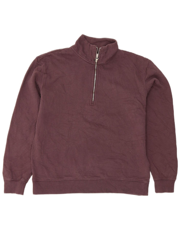 Marks & Spencer Dame Oversized Sweatshirt Jumper UK 10 Lille Lilla