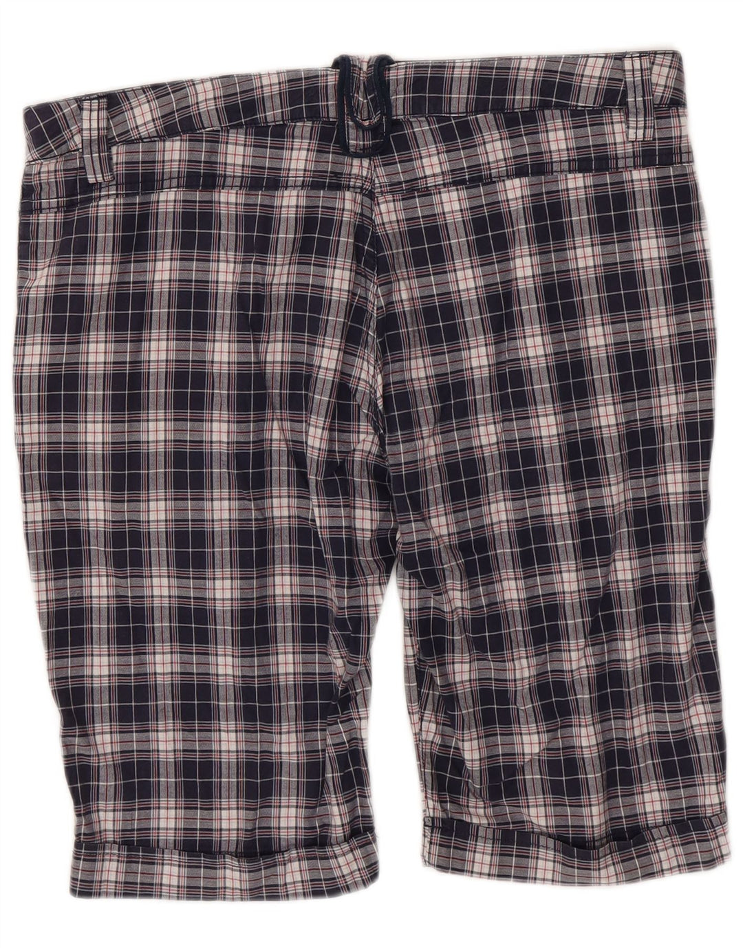 Dacks Chino Shorts til mænd IT 48 Medium W36 Marineblå ternet bomuld