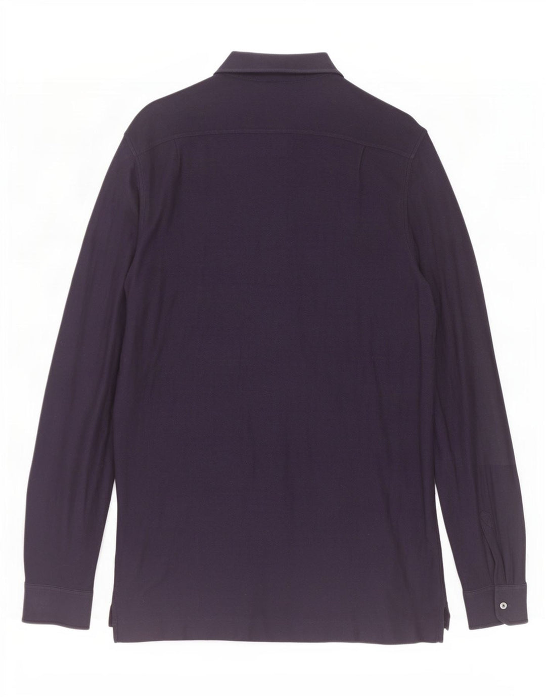 Ermenegildo Zegna Herreskjorte IT 50 Medium Navyblå Bomuld