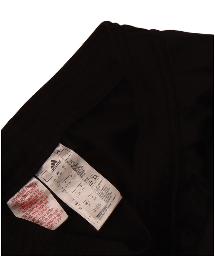 Adidas Boys Aeroready Tracksuit Bukser 9-10 år Sort polyester