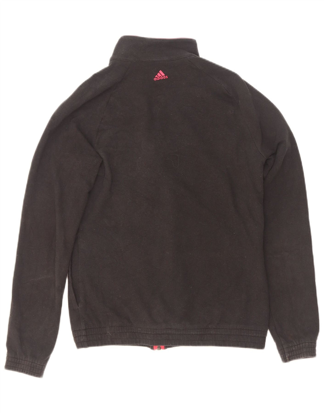 Adidas Grafisk træningsdragt topjakke til kvinder UK 6 XS Sort